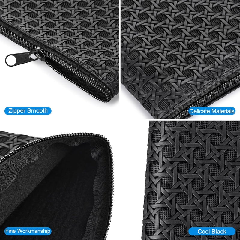 Wteehn 2pack Money Bag, Cash Zipper Pouch, Bank Bags, Cash Wallet, Cosmetic Receipts Coins Small Tools Organizing Storage Bag - Image 4